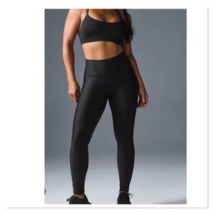 ALO Yoga "Airlift" Black High-Waisted Leggings